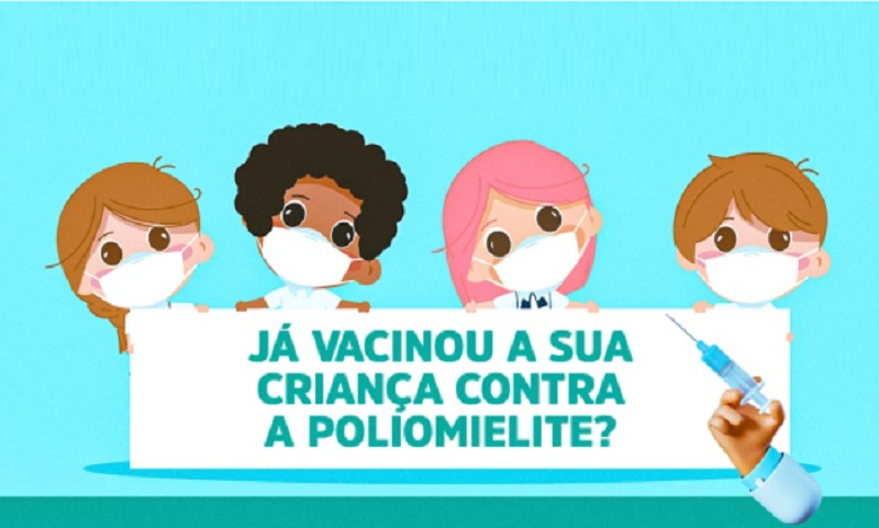 Prefeitura de Socorro destaca a importância de vacinar crianças contra a Poliomielite
