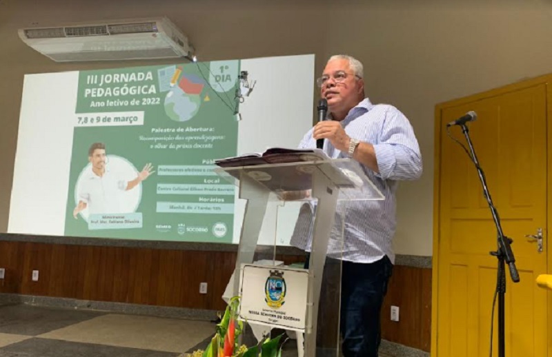 Prefeitura de Socorro anuncia reajuste do piso salarial dos professores