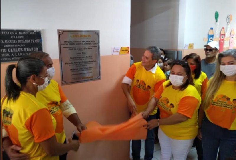 Laranjeiras: Prefeitura revitaliza creche Tereza Franco e mais quatro vem por aí