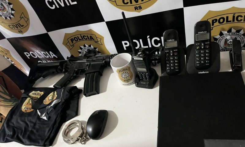 Polícia descobre falsa delegacia usada para aplicar golpes no RS