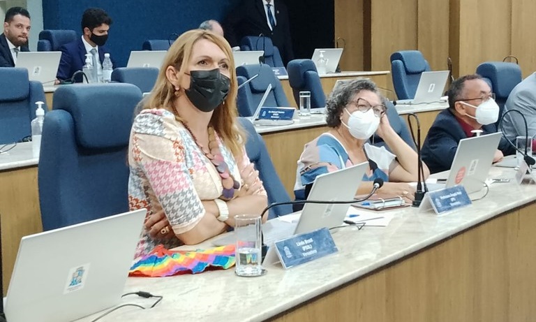 Linda Brasil faz a defesa da classe trabalhadora em plenário