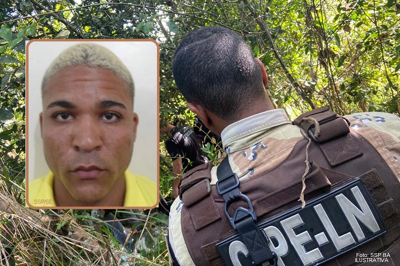 Foragido de Sergipe morre em confronto com a polícia em Itabuna-BA