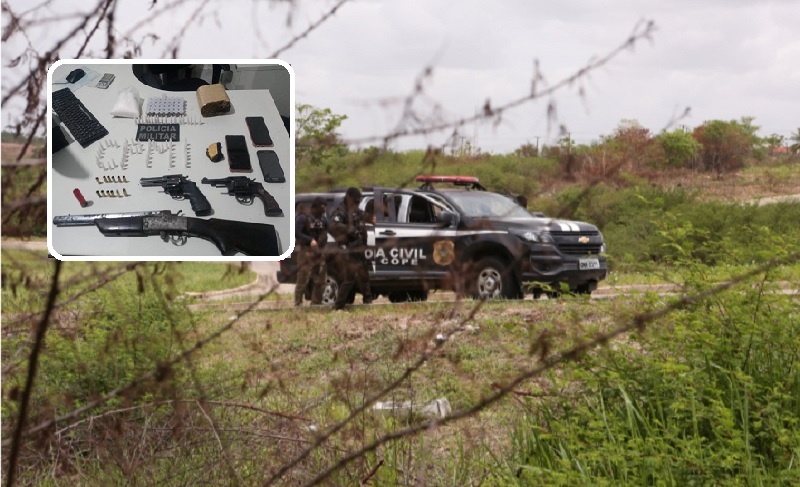 Três homens morrem em ação conjunta do COPE e do CPMI