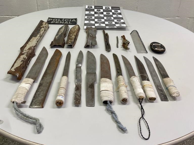 Polícia Penal desarticular possível plano de rebelião com reféns no Compajaf