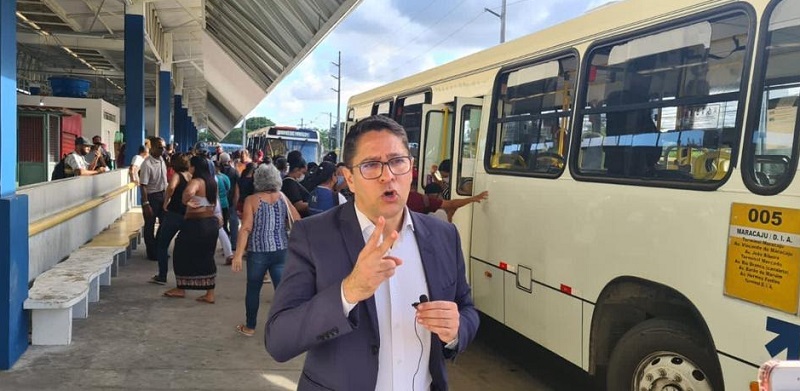 Vereador Ricardo Marques apresenta ideias para o sistema de transporte público de Aracaju