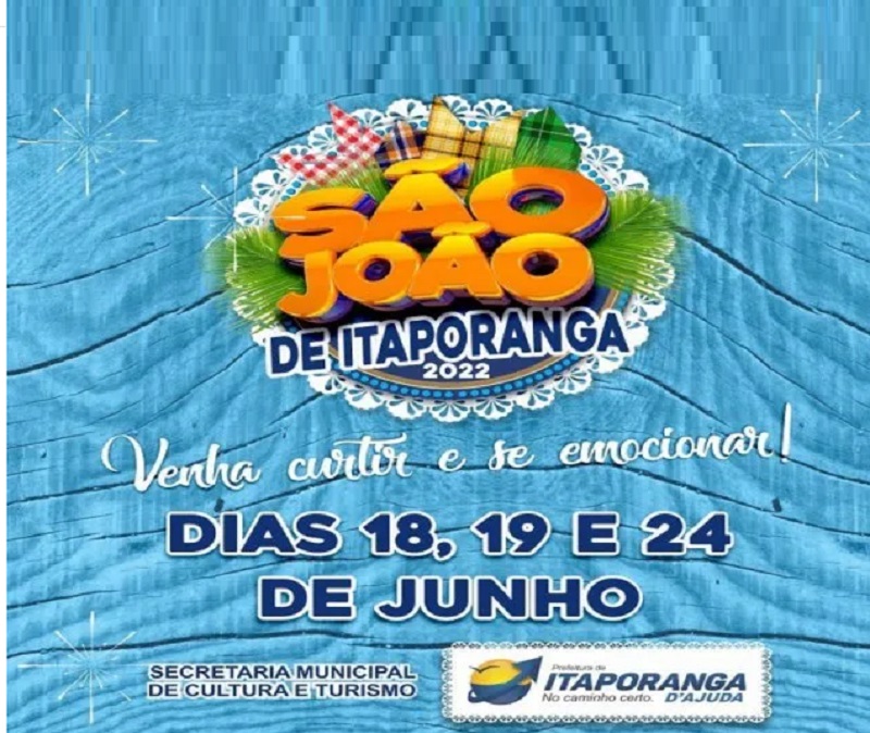 Itaporanga D’Ajuda dá início aos Festejos Juninos de 2022