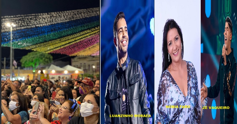 Forró Caju 2022  traz uma programação recheada nesta  4ª noite de festa