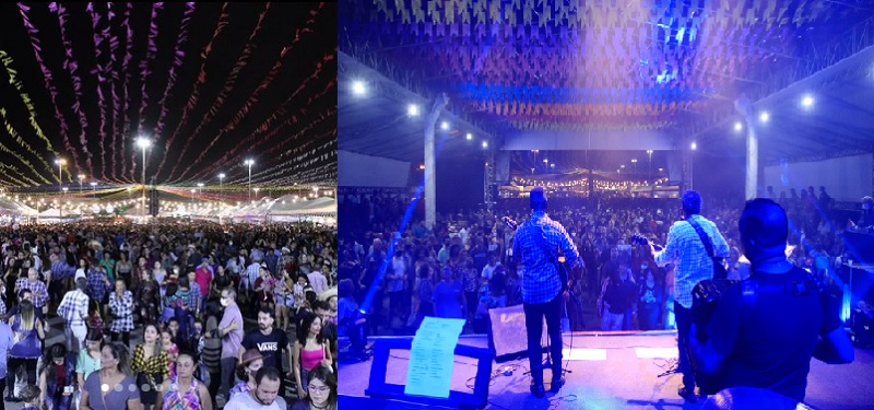 ARRAIÁ DO POVO : Confira a programação desta sexta-feira, dia 24 de Junho