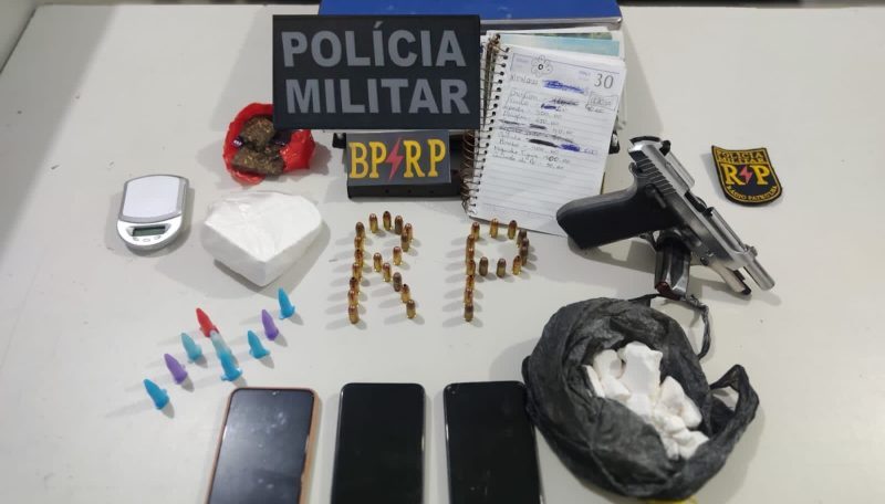 RP prende homicida com drogas e armas na Zona Norte de Aracaju