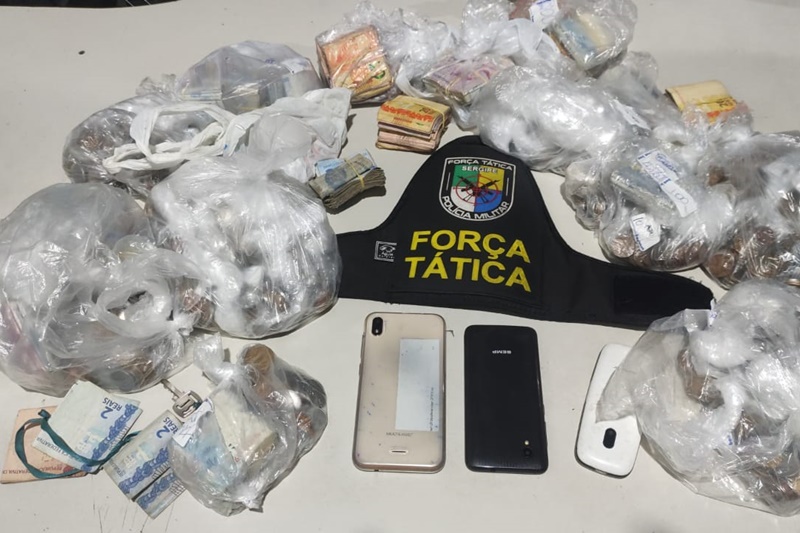 Homem é preso por suspeito de roubar supermercado em Estância