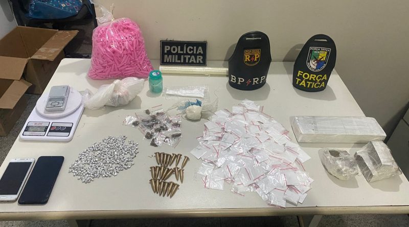 Polícia prende suspeitos comercializar drogas em Nossa Senhora do Socorro