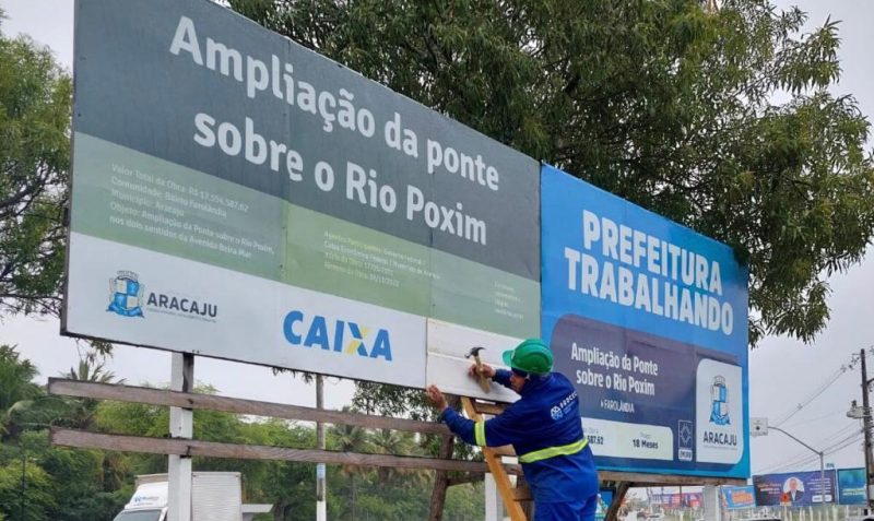 PMA atende normativa e oculta logomarca do Governo Federal em obras conveniadas