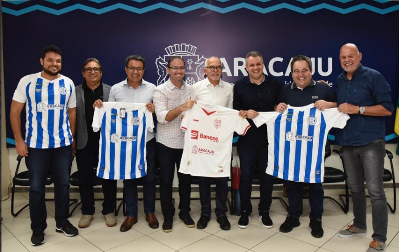 Prefeitura de Aracaju renova convênio financeiro para ajudar os times sergipanos “Sergipe e Confiança”