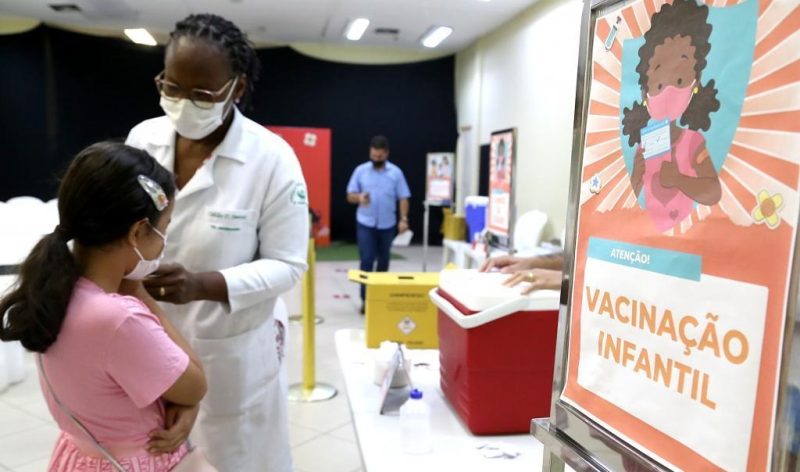 Covid-19: Aracaju vacinará crianças com 3 e 4 anos a partir desta sexta, 22