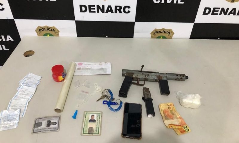 Homem é preso por comercializar drogas nas imediações de uma escola em Aracaju