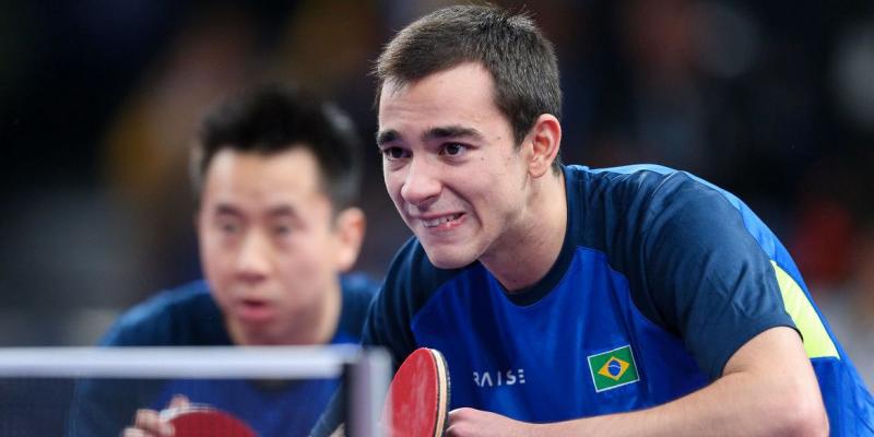 Hugo Calderano chega à final de etapa do circuito mundial