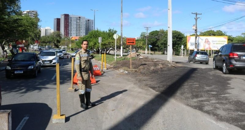 Trânsito na ponte sobre o rio Poxim será bloqueado nesta quarta, 24