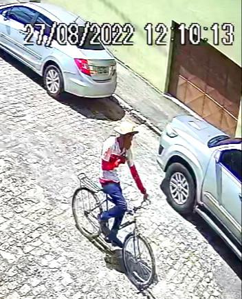 SSP divulga imagens de autor de homicídio no bairro Novo Paraíso