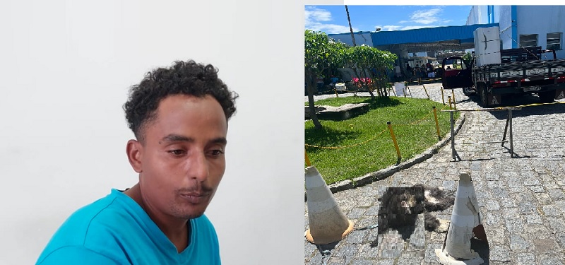 Suspeito de dar facada e matar homem porque atropelou seu cachorro explica o que aconteceu