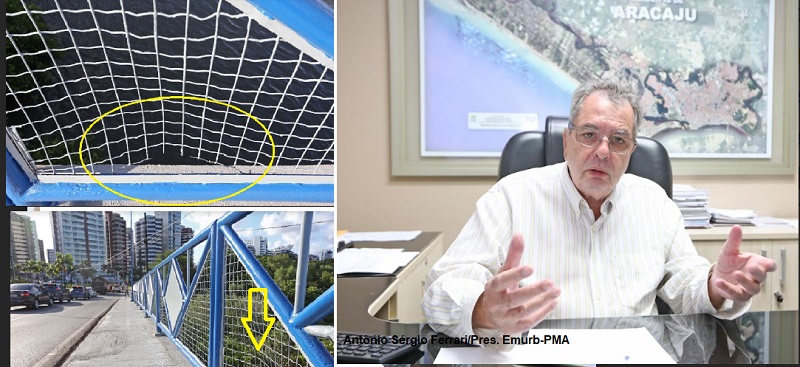 Ponte Godofredo Diniz volta a sofrer atos de vandalismo