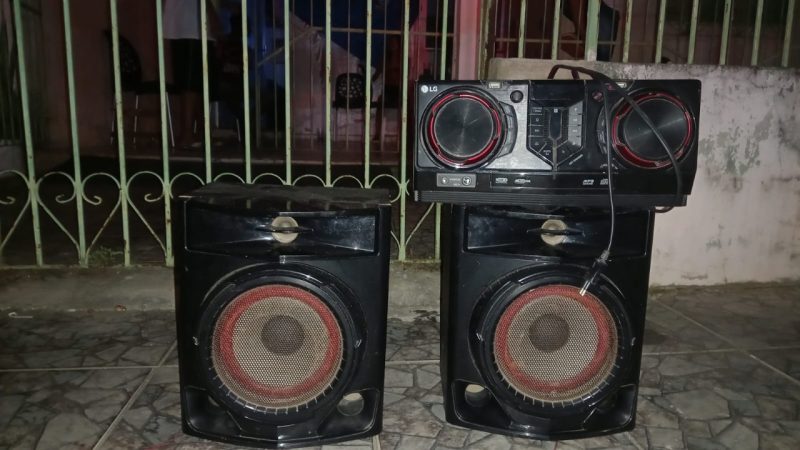 Polícia apreende aparelho de som por perturbação de sossego no Bugio