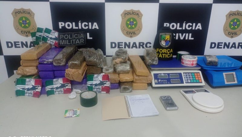 Homem é preso com quase 28 kg de maconha em condomínio na Grande Aracaju