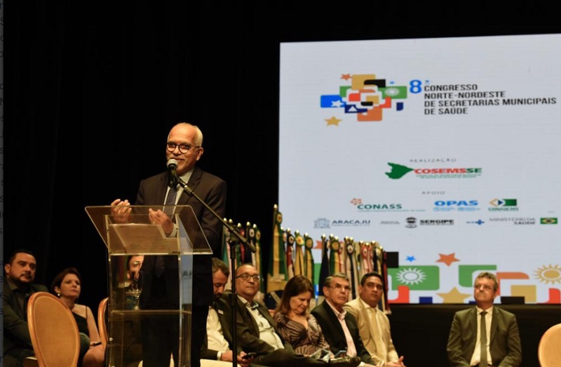 8º Congresso Norte/Nordeste de Secretarias Municipais de Saúde é aberto em Aracaju