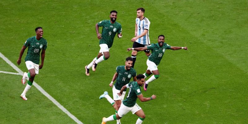 Arábia Saudita bate Argentina de Messi em 1ª zebra da Copa do Catar