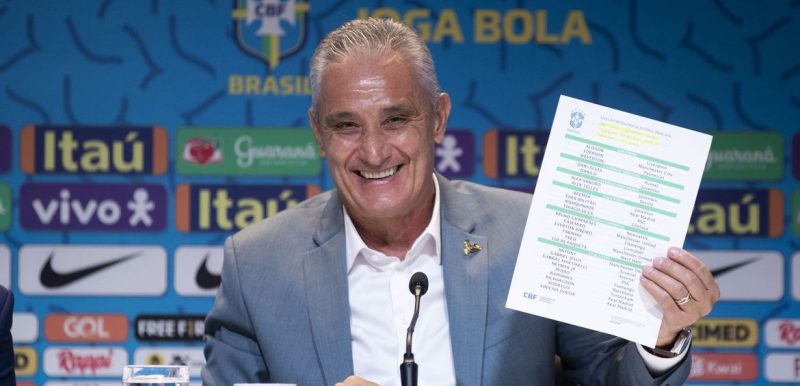 Com 16 estreantes em Copas, Tite convoca Brasil para o Mundial