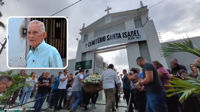 “Seu Antônio da Rua São João” é sepultado em Aracaju