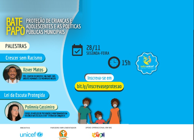 Racismo e Lei de escuta protegida são temas de bate papo virtual promovido pelo CDJBC