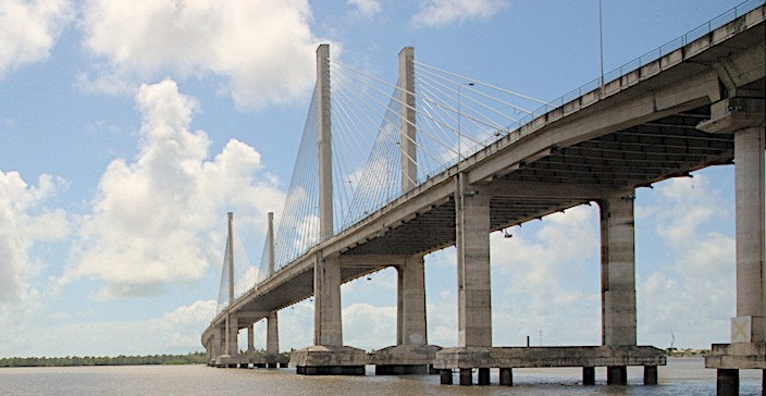 Trânsito na ponte Aracaju/Barra dos Coqueiros será realizado em meia pista