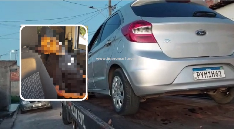 Polícia procura assassino do motorista de aplicativo assassinado dentro de carro em Aracaju
