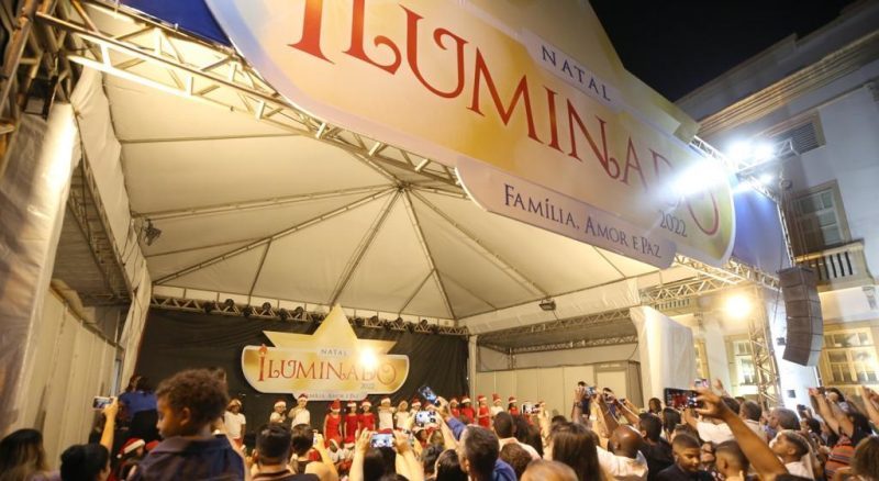 Natal Iluminado: programação no Centro tem atrações especiais de quinta a domingo