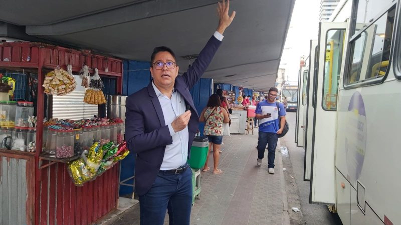 “Parte da estrutura do Terminal do Centro pode cair”, diz Ricardo Marques