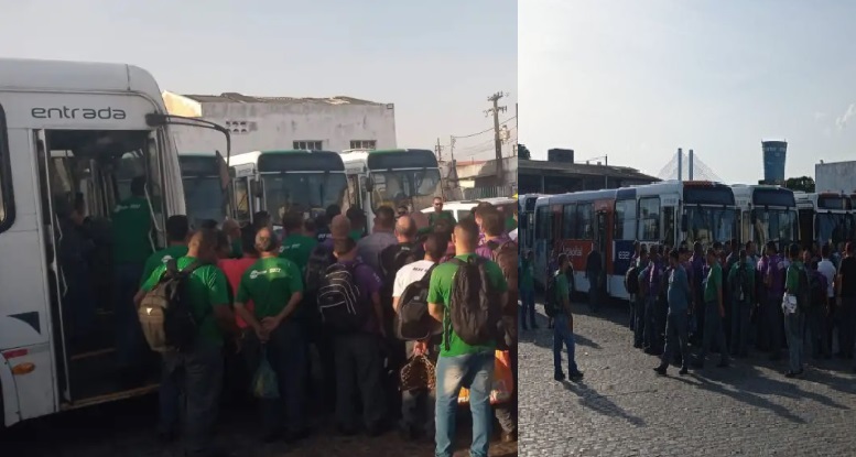 Motoristas e cobradores da viação Modelo paralisam atividades na capital e Grande Aracaju