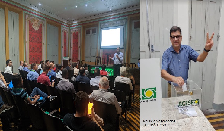 Associação Comercial e Empresarial de Sergipe elege Maurício Vasconcelos como presidente – ACESE