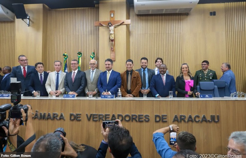Câmara Municipal de Aracaju tem nova mesa diretora – Biênio 2023/2024