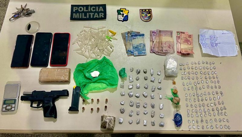 Polícia fecha ponto de venda de droga em Maruim