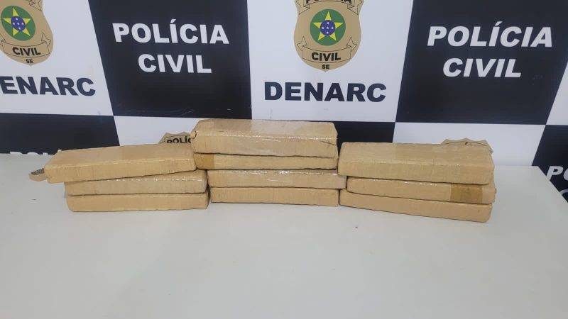 Denarc apreende 9kg de droga em Campo do Brito