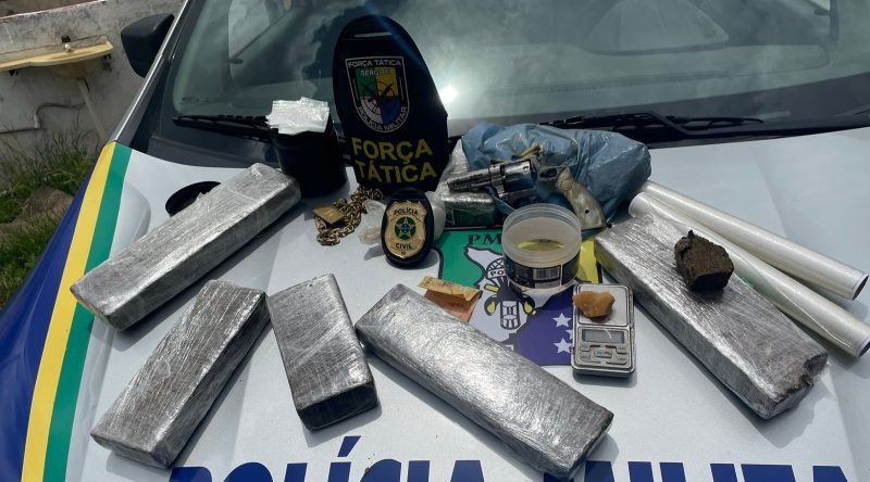 Foragido da Justiça é preso por diversos crimes em Nossa Senhora da Glória