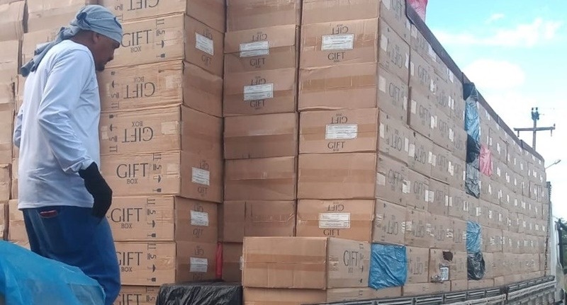 Polícia apreende 45 mil maços de cigarros contrabandeados em Sergipe
