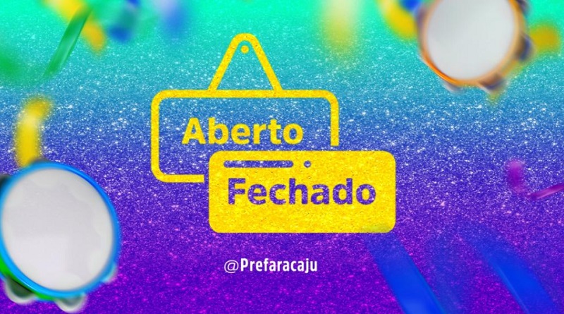 Confira o funcionamento dos serviços municipais durante o Carnaval em Aracaju