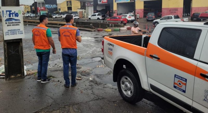 Defesa Civil monitora a capital e alerta para chuvas nas próximas 24h