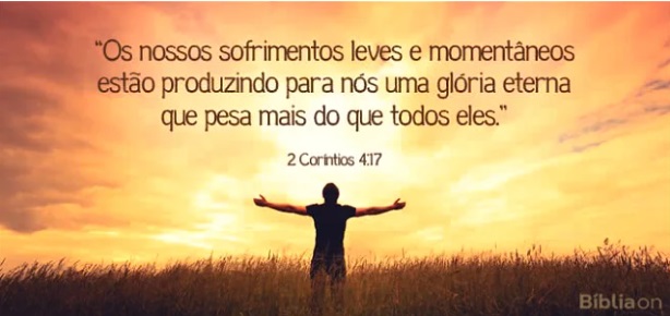 A recompensa é eterna