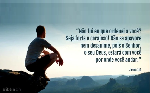 Deus está com você