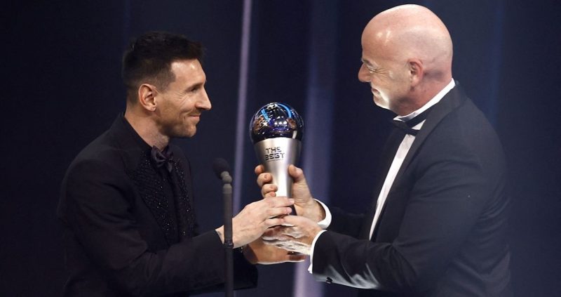 Messi é eleito o melhor jogador de futebol do mundo pela Fifa