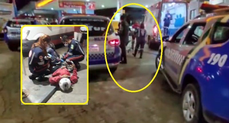 Motociclista é baleado em Aracaju após discussão no trânsito