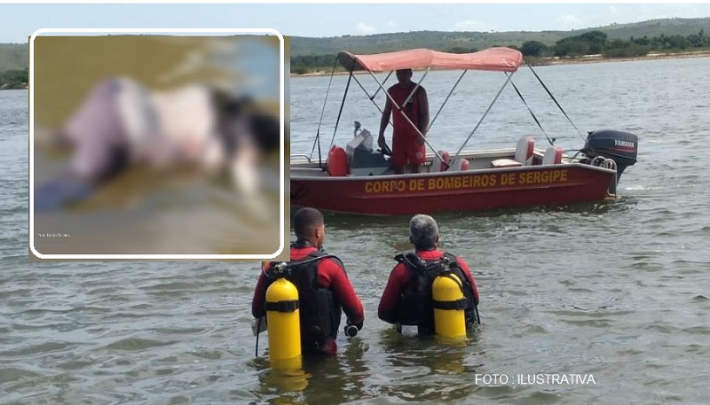 Corpo de mulher em decomposição é encontrado dentro do Rio São Francisco em Brejo Grande