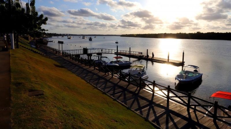 Orla Pôr do Sol sediará competições aquáticas no domingo, 12